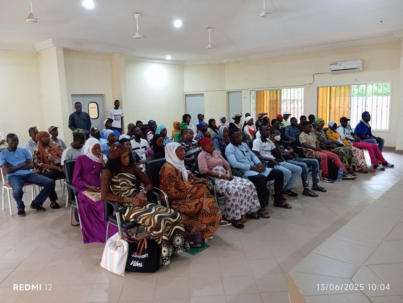 Participants at the workshop